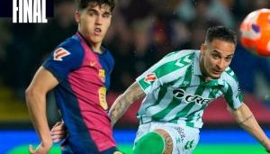 开云体育入口-如有神助贝蒂斯7轮6胜1平斩皇马平巴萨，排名11→5稳居欧战区